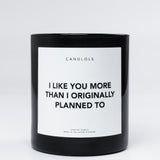 I Like You More Than I Originally Planned To
