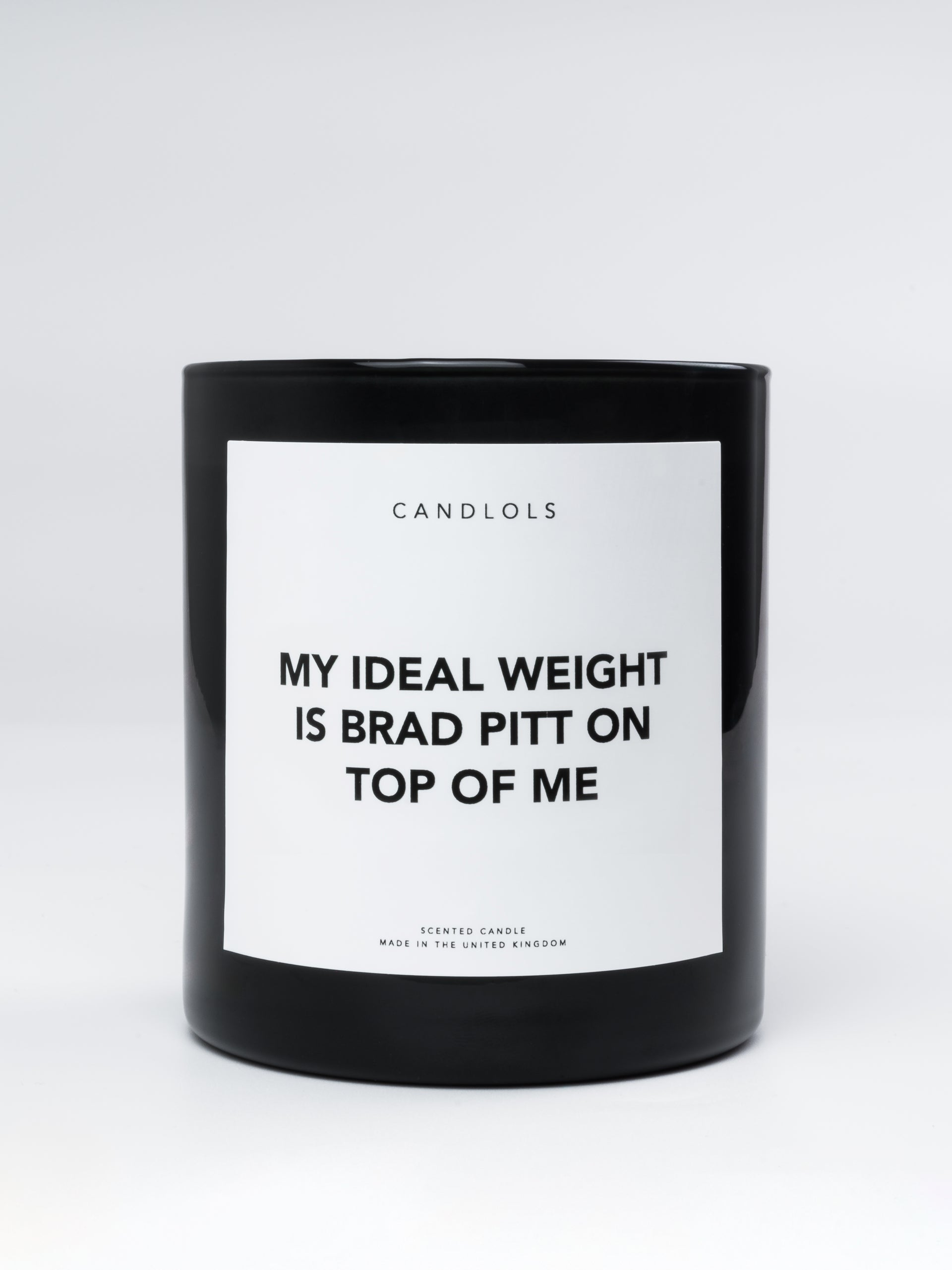 My Ideal Weight Is Brad Pitt On Top Of Me