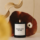 Please Leave By 9pm, Luxury Scented Candle